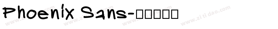Phoenix Sans字体转换